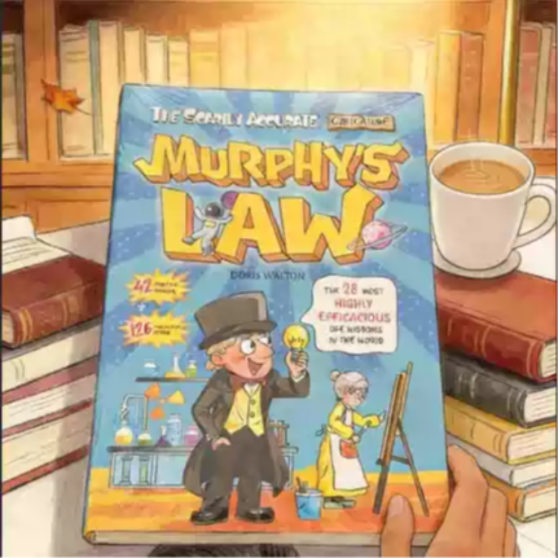 Kids Educational Reader - Murphy's Law Comic Book English Edition