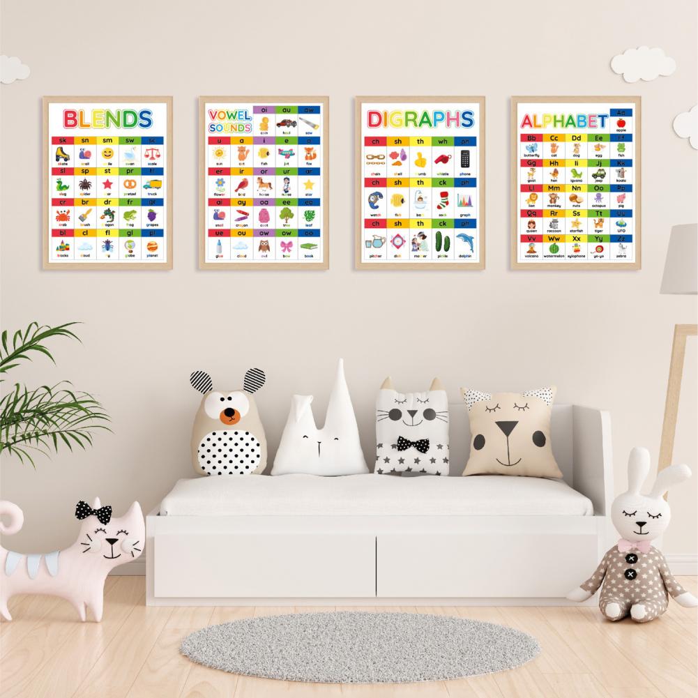 Abc Kids Early Education - Kids Abc Chart Educational Phonics Alphabet