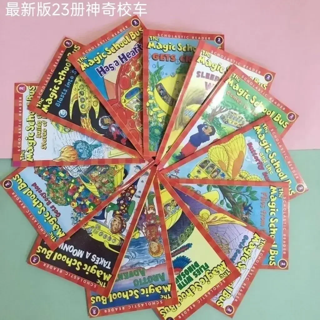 Kids Educational Reader - 23 Books The Magic School Bus