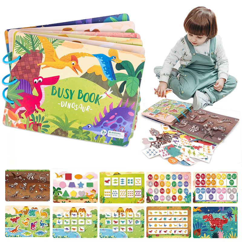 Kids Education Number - Montessori My First Busy Book Paste