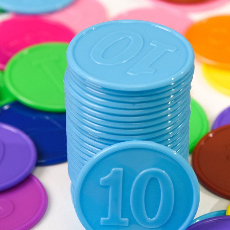 40PCS Poker Chips With Numbers - Kids Education Number 리뷰 및 가격