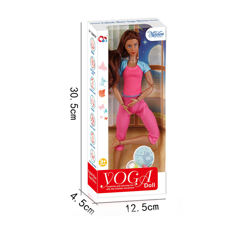 Black Doll Kids Toys Sport Yog - Kids Yoga Education 리뷰 및 가격