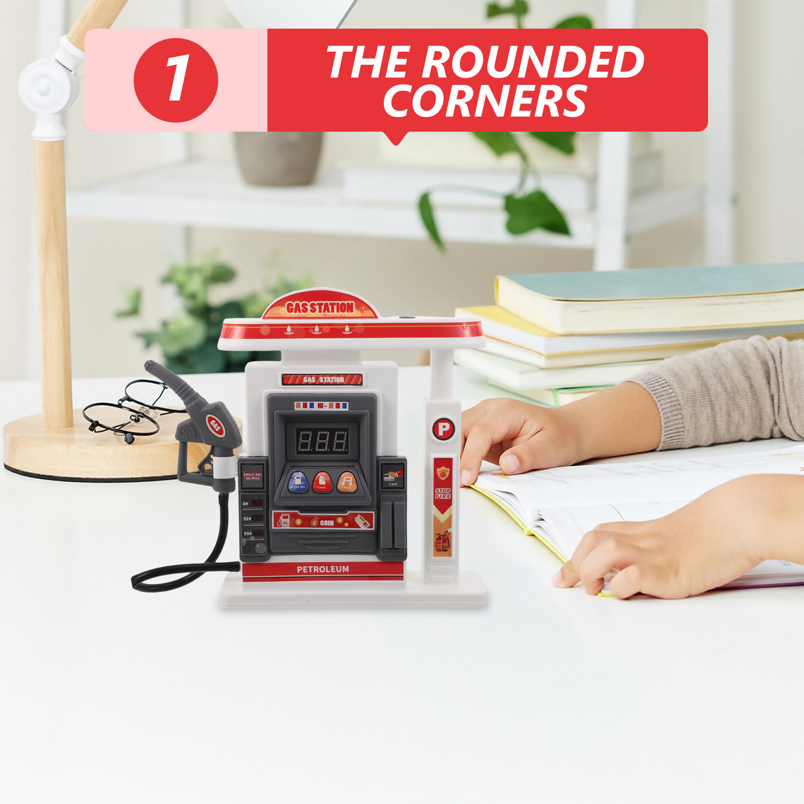 1Set Kids Gas Station Simulati - Kids Educational Reader 리뷰 및 가격