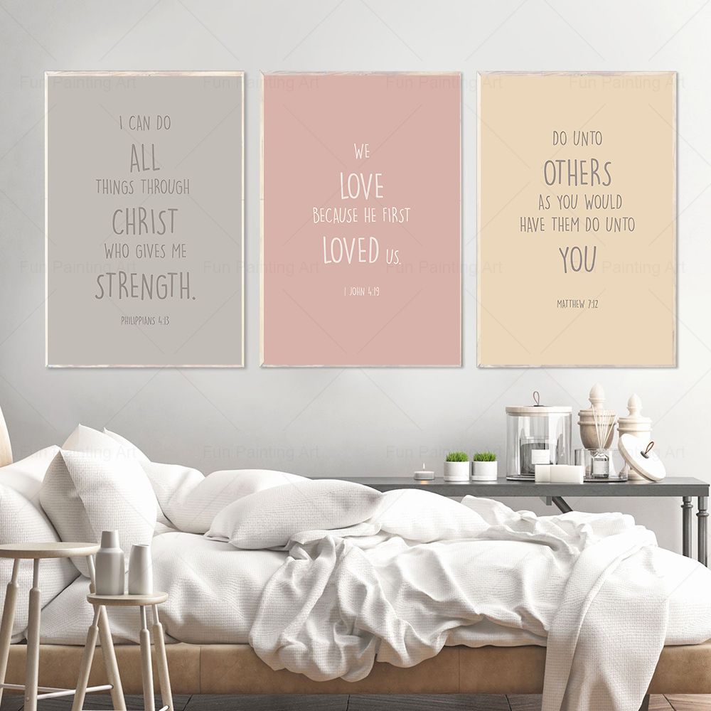 Kids Bible Verse Quotes Prints - School Kids Education Quotes 리뷰 및 가격