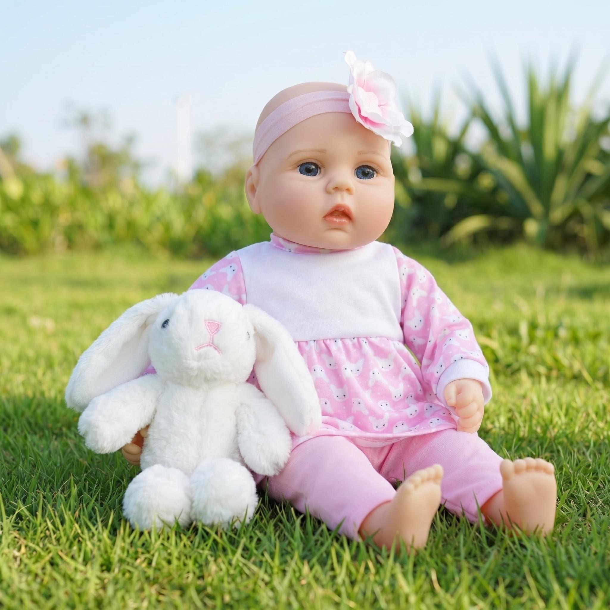 18inch Plush Baby Doll Joyful  - Kids Joy Education 리뷰 및 가격
