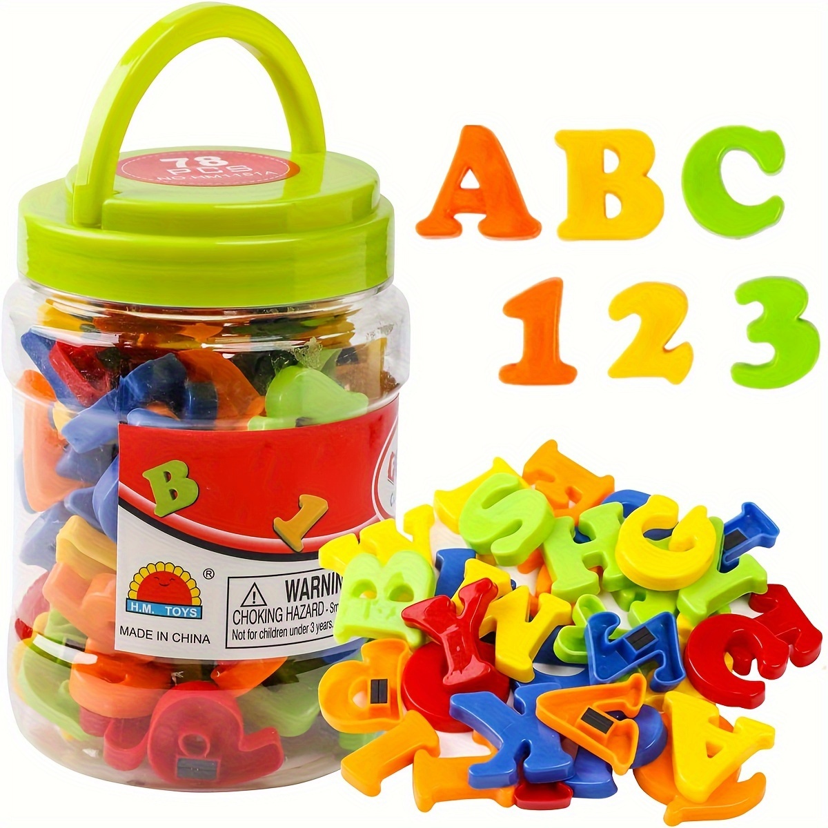 78 PCS Magnetic Letters Number - Kids Education Number 리뷰 및 가격