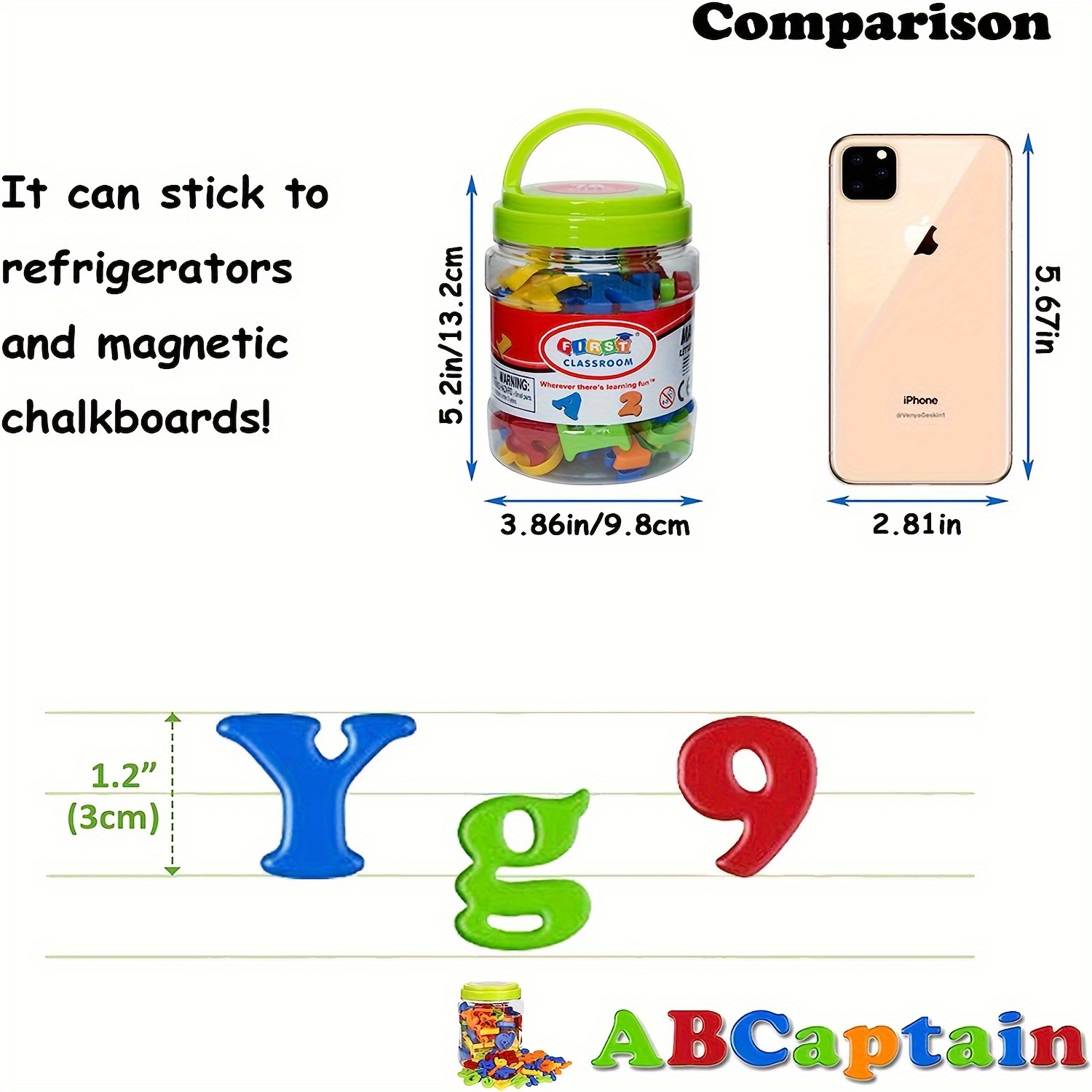 78 PCS Magnetic Letters Number - Kids Education Number 리뷰 및 가격