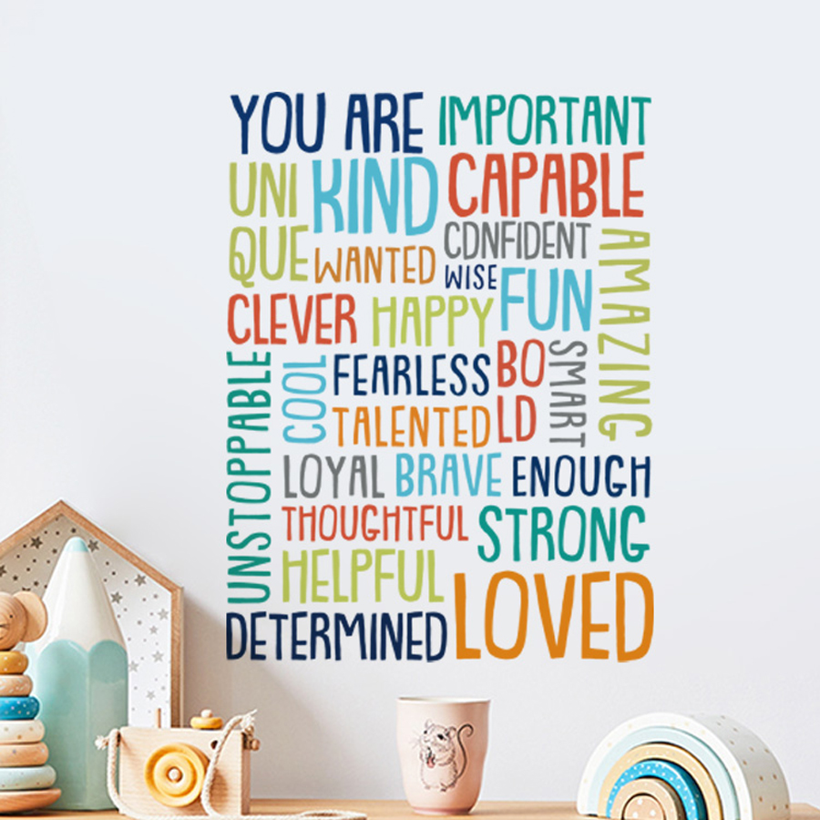 Positive Kid Classroom Wall Pi - Kids Education Motivation 리뷰 및 가격