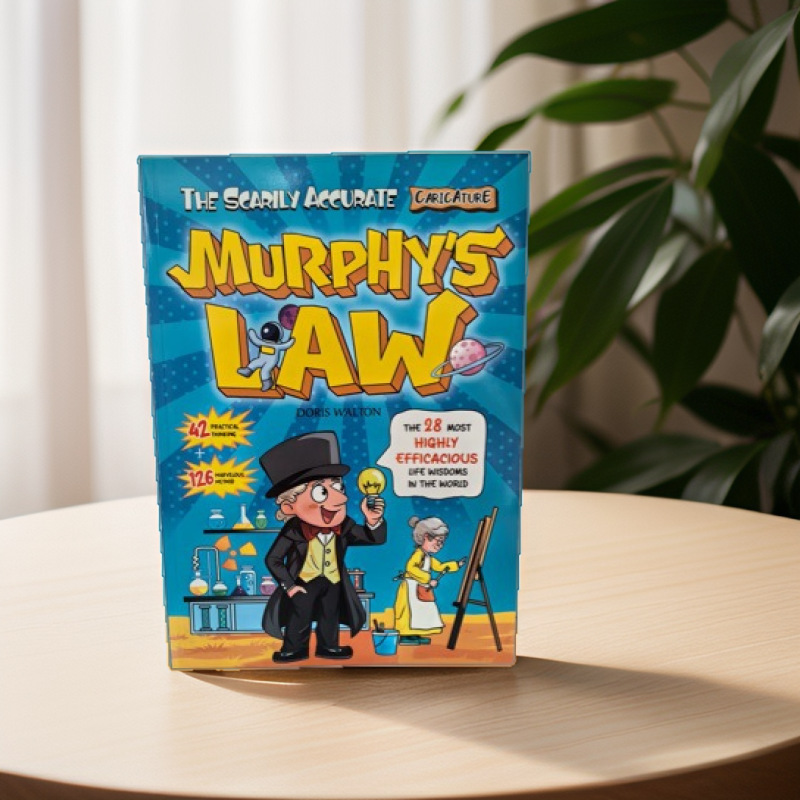 Murphy's Law Comic Book Englis - Kids Educational Reader 리뷰 및 가격