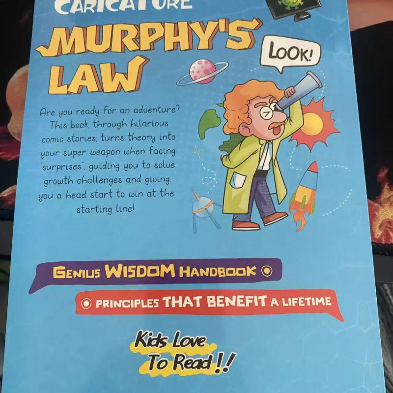 Murphy's Law Comic Book Englis - Kids Educational Reader 리뷰 및 가격