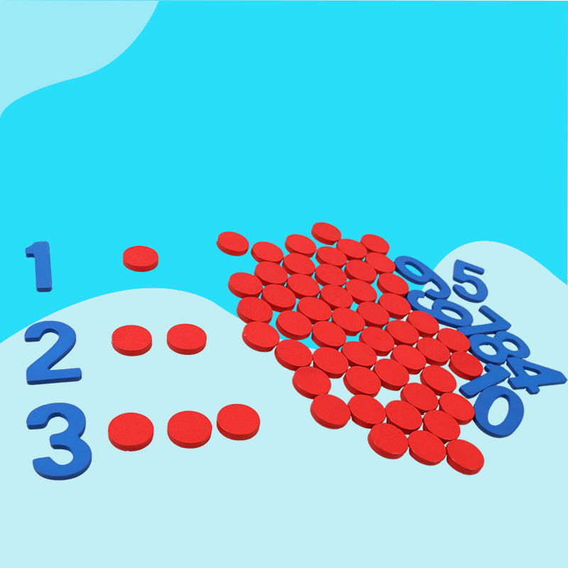 Kids Wooden Montessori Cogniti - Kids Education Number 리뷰 및 가격