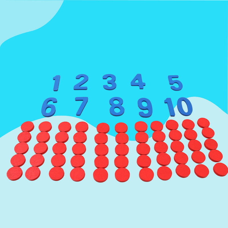 Kids Wooden Montessori Cogniti - Kids Education Number 리뷰 및 가격