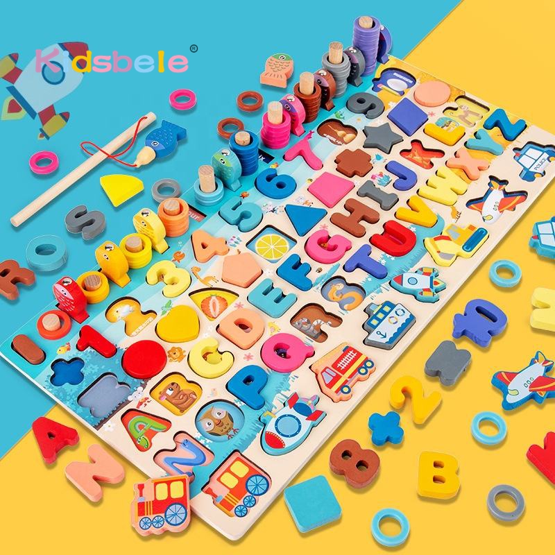 Montessori Wooden Alphabet Puz - Abc Kids Early Education 리뷰 및 가격