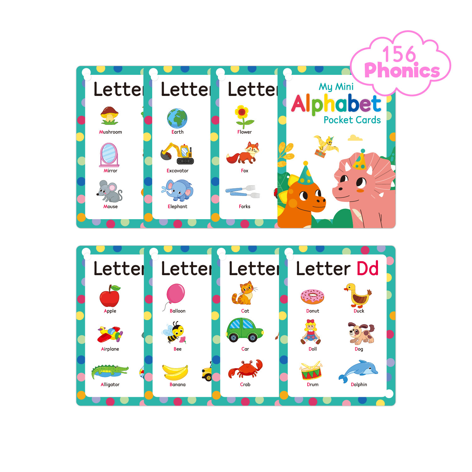 ABC Phonics Flash Cards for Ki - Abc Kids Early Education 리뷰 및 가격