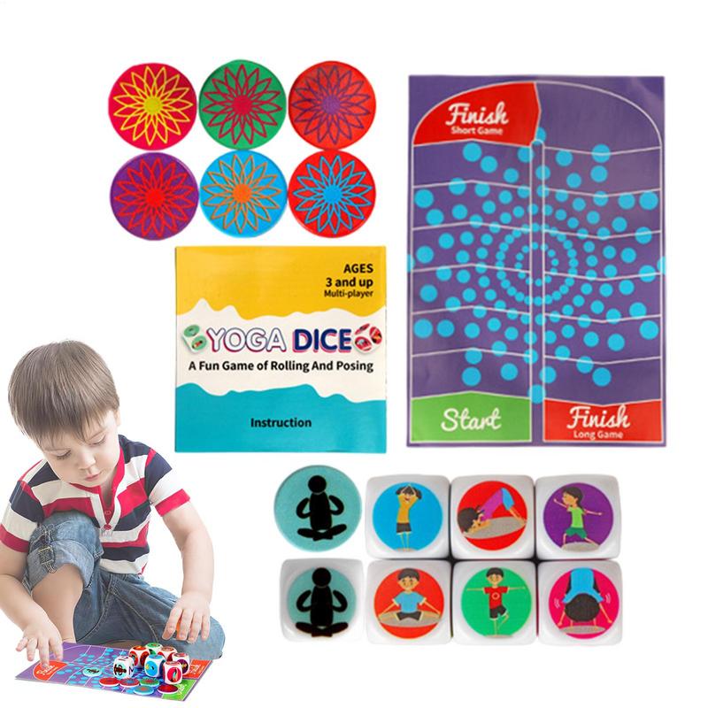 Exercise Dice For Workouts Fun - Kids Yoga Education 리뷰 및 가격