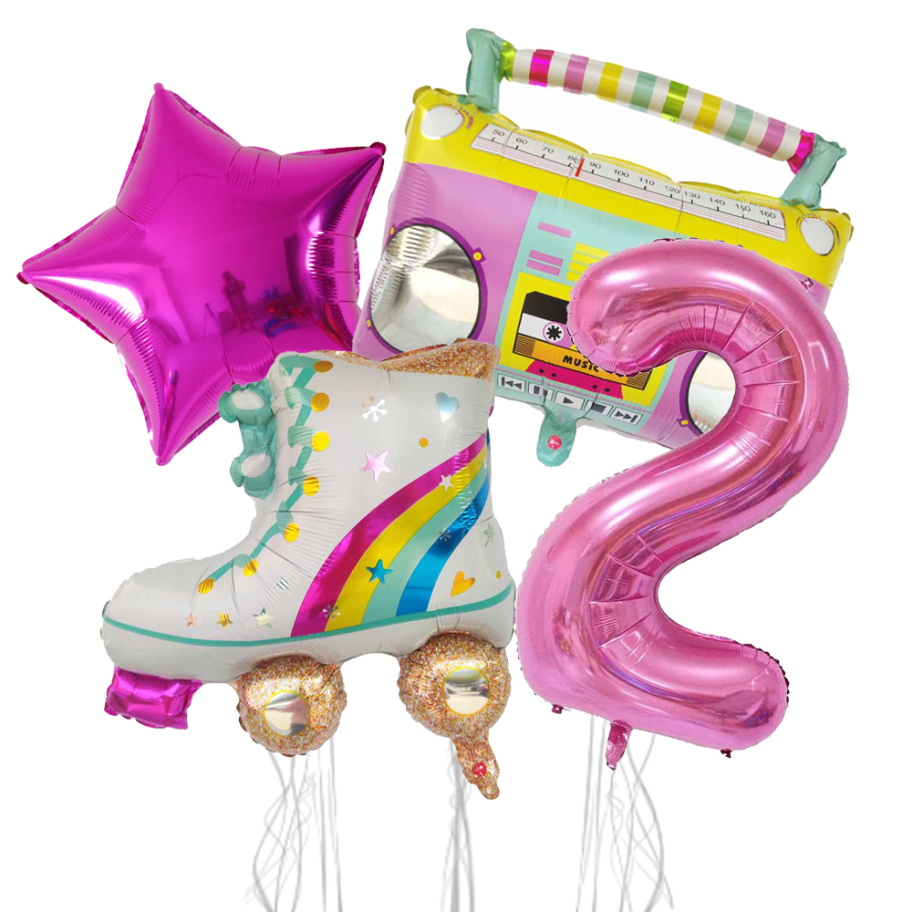 4pcs 32inch Number Balloon Rad - Kids Education Number 리뷰 및 가격
