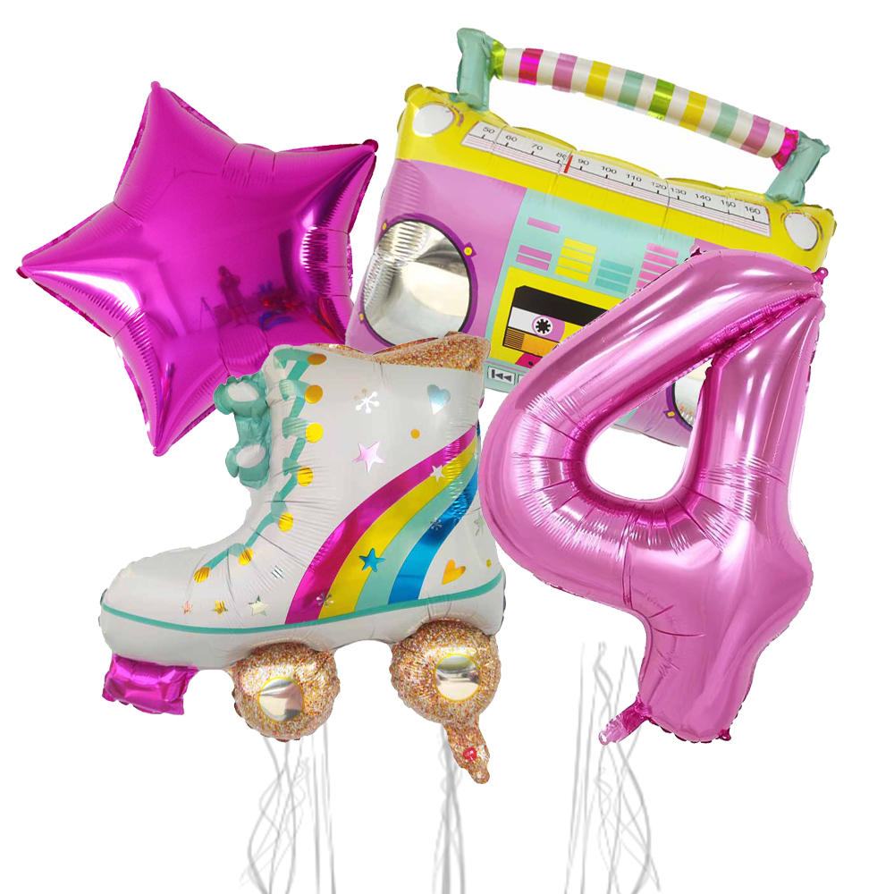 4pcs 32inch Number Balloon Rad - Kids Education Number 리뷰 및 가격