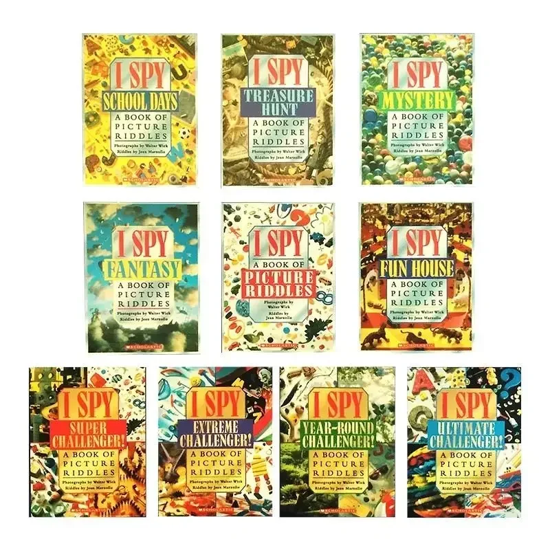 10 Books Box Set I Spy Reader  - Kids Educational Reader 리뷰 및 가격