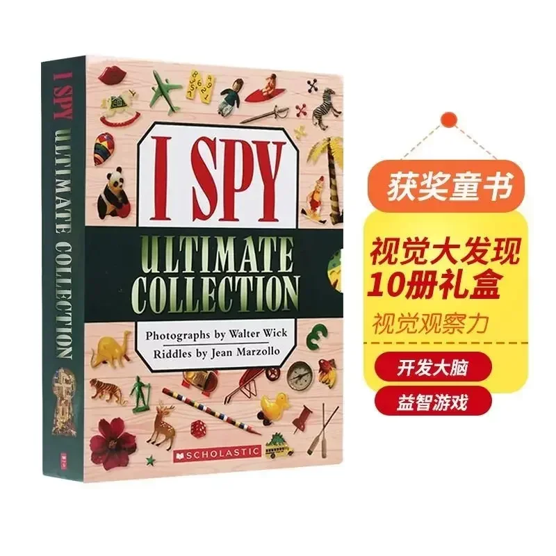 10 Books Box Set I Spy Reader  - Kids Educational Reader 리뷰 및 가격