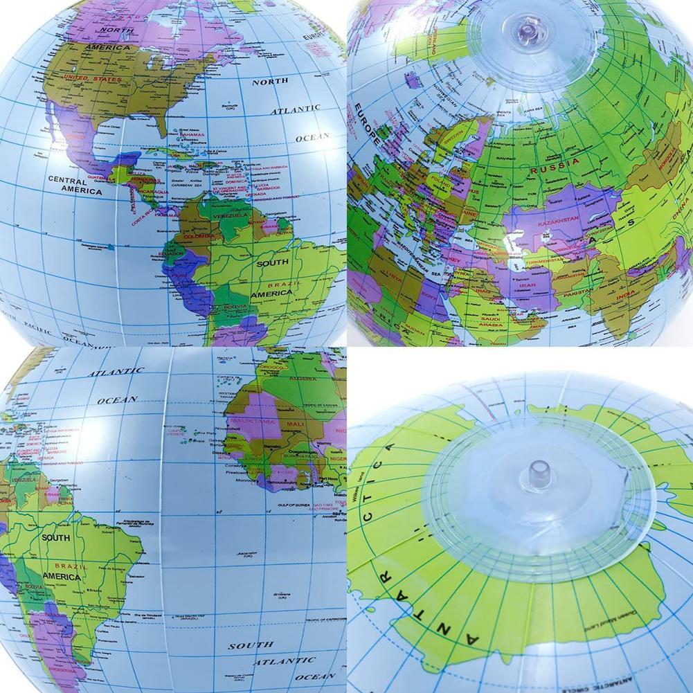12/16Inch Inflate Globe Beach  - Educational Globe For Kids 리뷰 및 가격