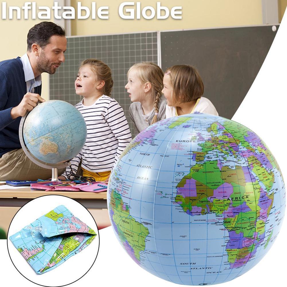 12/16Inch Inflate Globe Beach  - Educational Globe For Kids 리뷰 및 가격