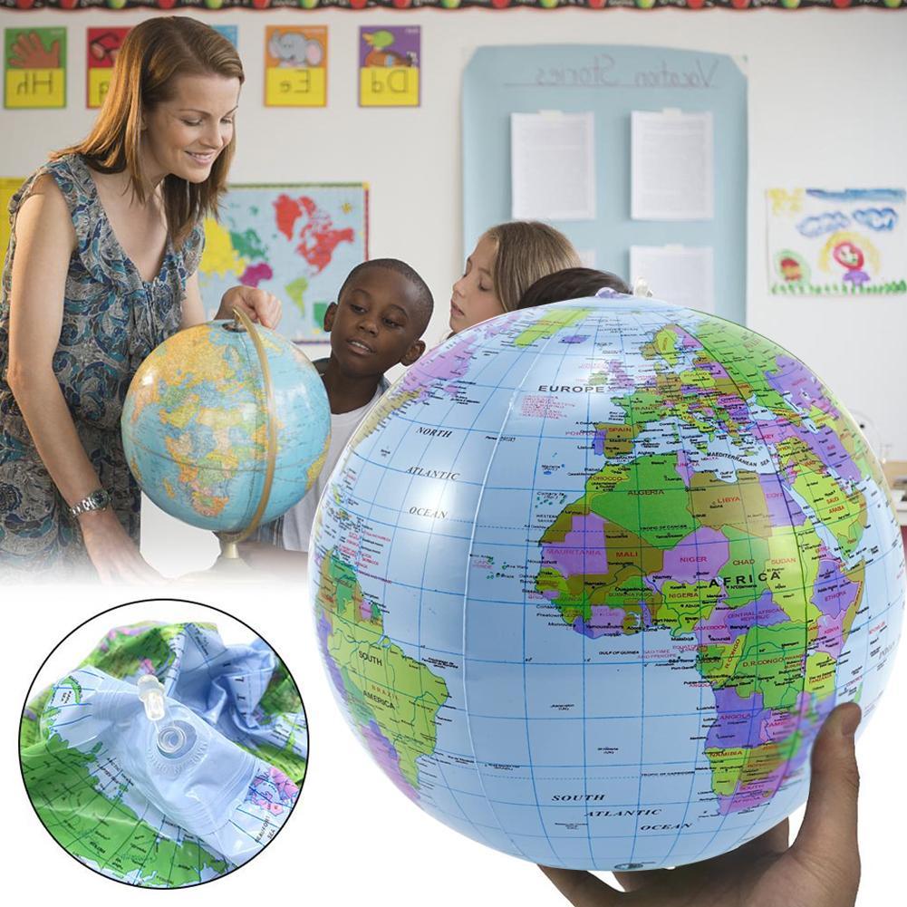 12/16Inch Inflate Globe Beach  - Educational Globe For Kids 리뷰 및 가격