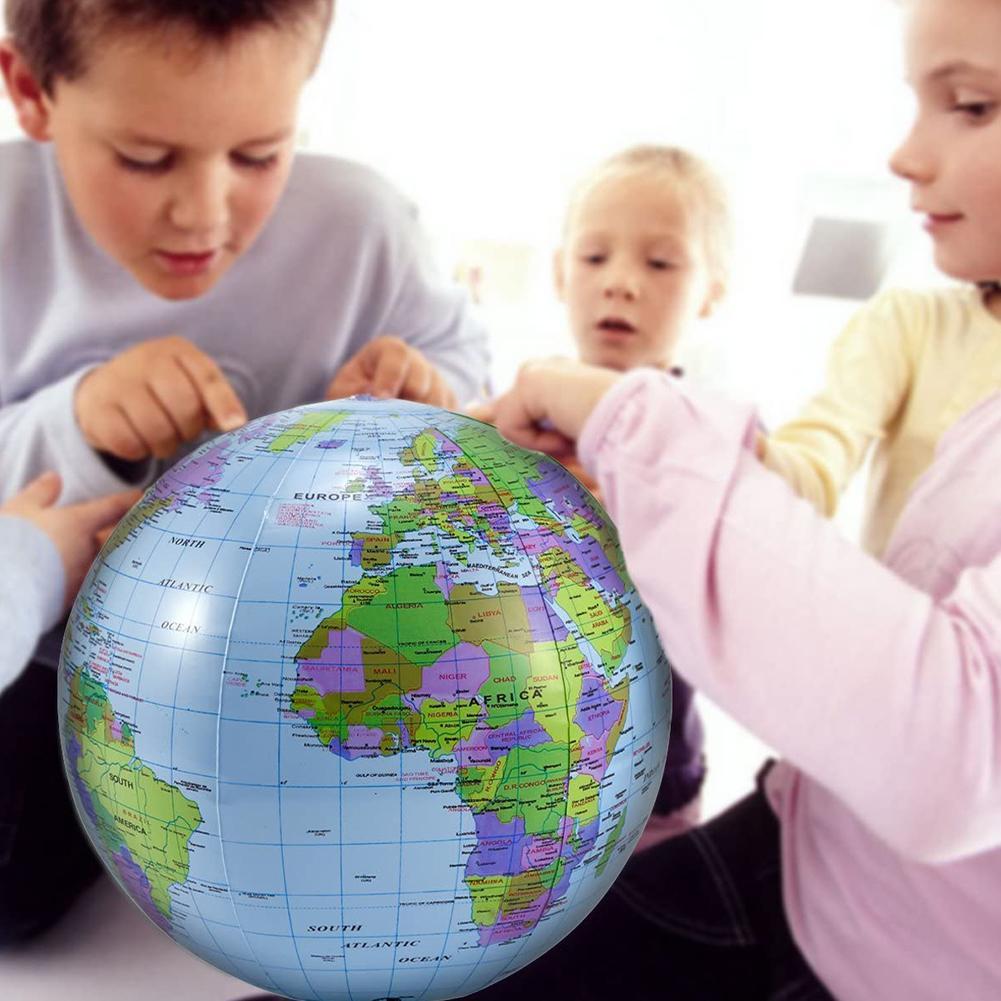 12/16Inch Inflate Globe Beach  - Educational Globe For Kids 리뷰 및 가격