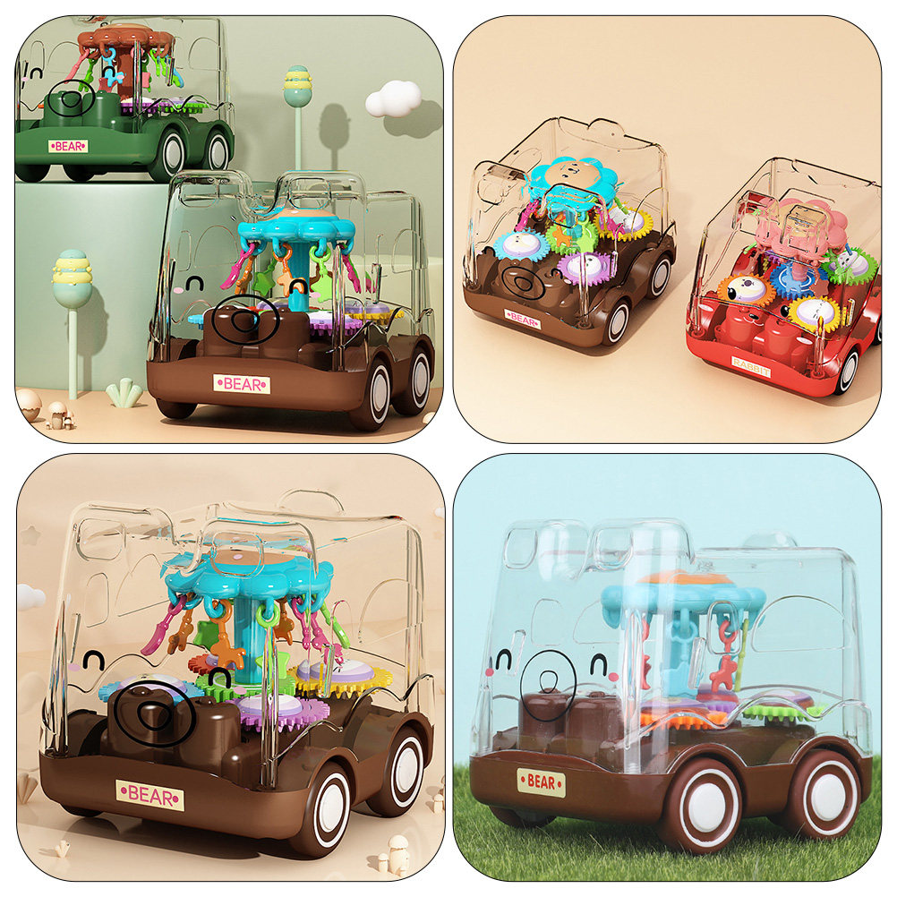 Creative Pull Back Gear Car In - Kids Education Fun 리뷰 및 가격