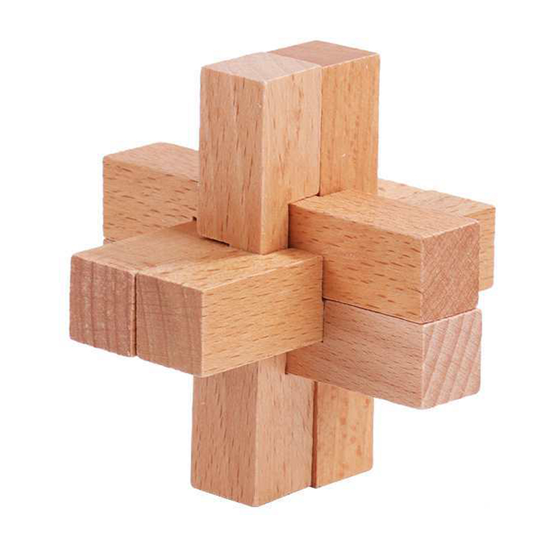 Wooden Luban Puzzle for Adults - Kids Education Fun 리뷰 및 가격