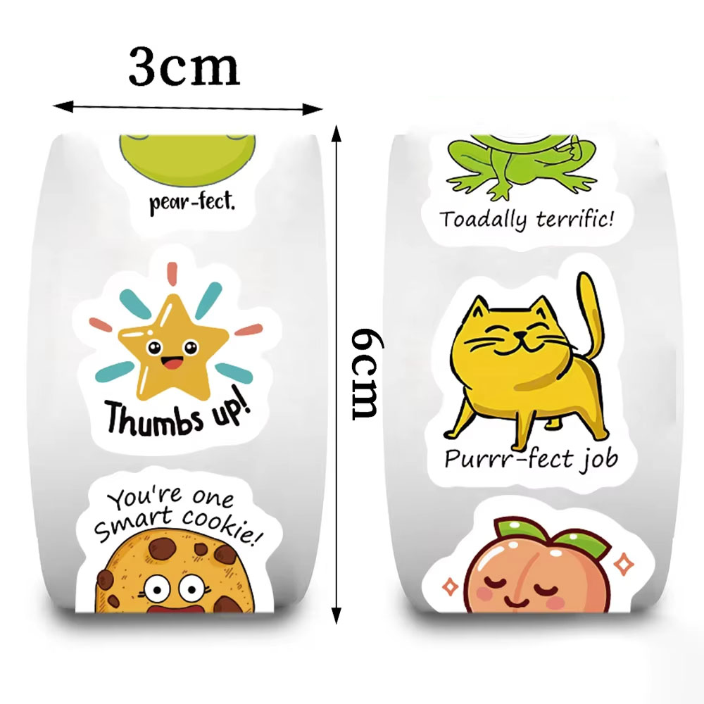 500pcs Cartoon Fun Pattern Rol - Kids Education Motivation 리뷰 및 가격