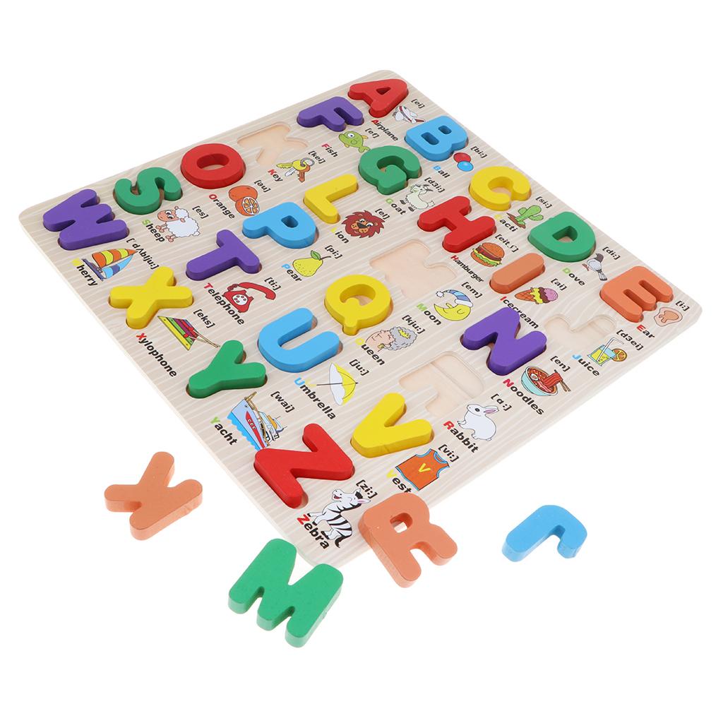 Wooden Letter Puzzle ABC Educa - Abc Kids Early Education 리뷰 및 가격
