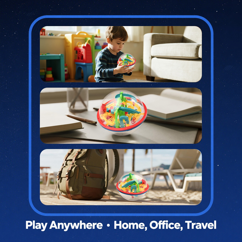 3D Magic Ball Labyrinth Brain  - Educational Globe For Kids 리뷰 및 가격
