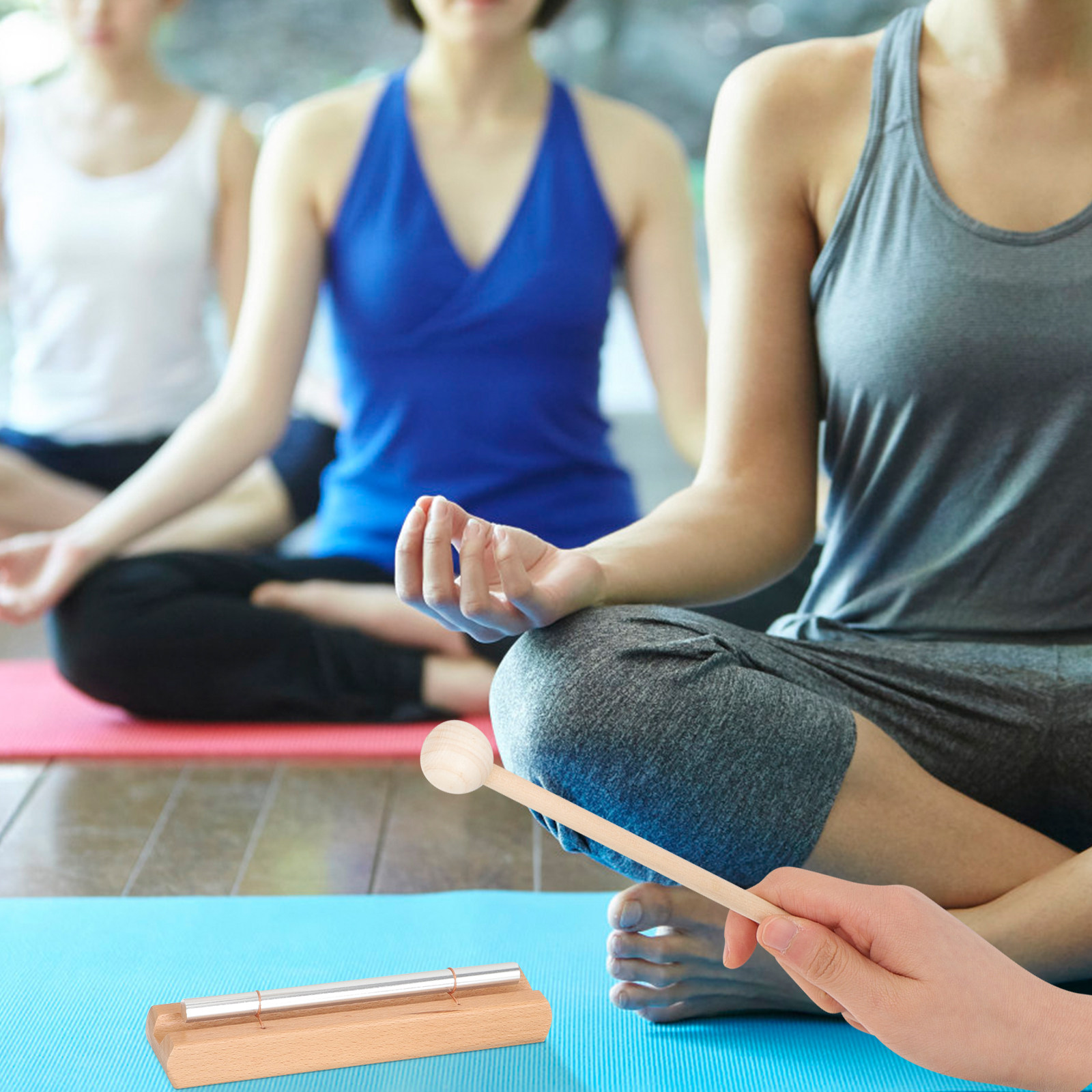 2Set Metal Wood Classroom Chim - Kids Yoga Education 리뷰 및 가격