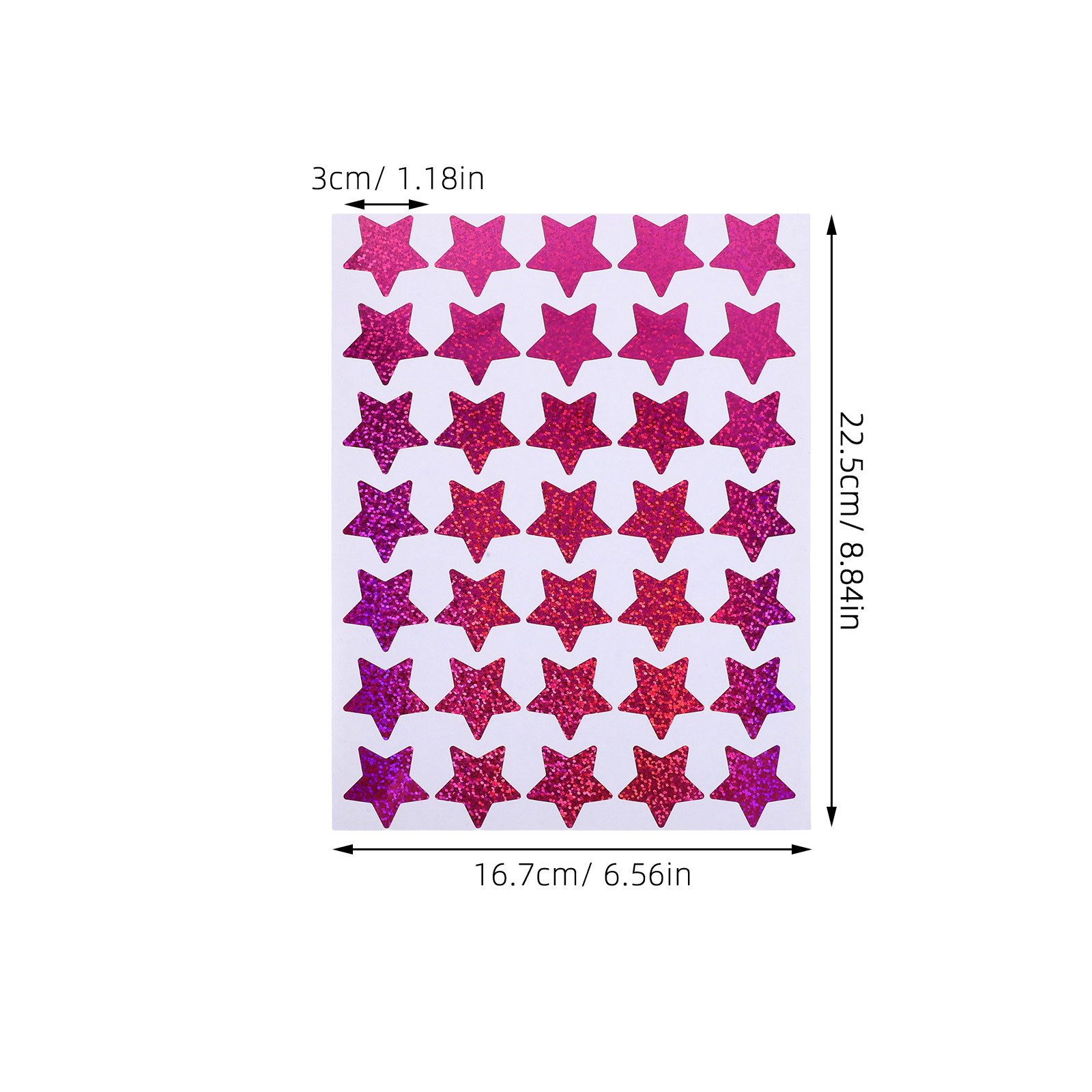 35Pcs Small Holographic Star S - Kids Education Motivation 리뷰 및 가격