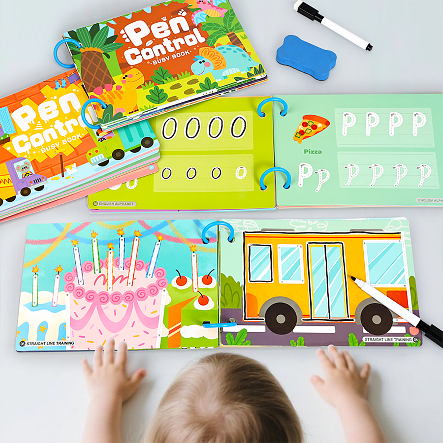 Reusable Kids Busy Book Alphab - Kids Education Number 리뷰 및 가격