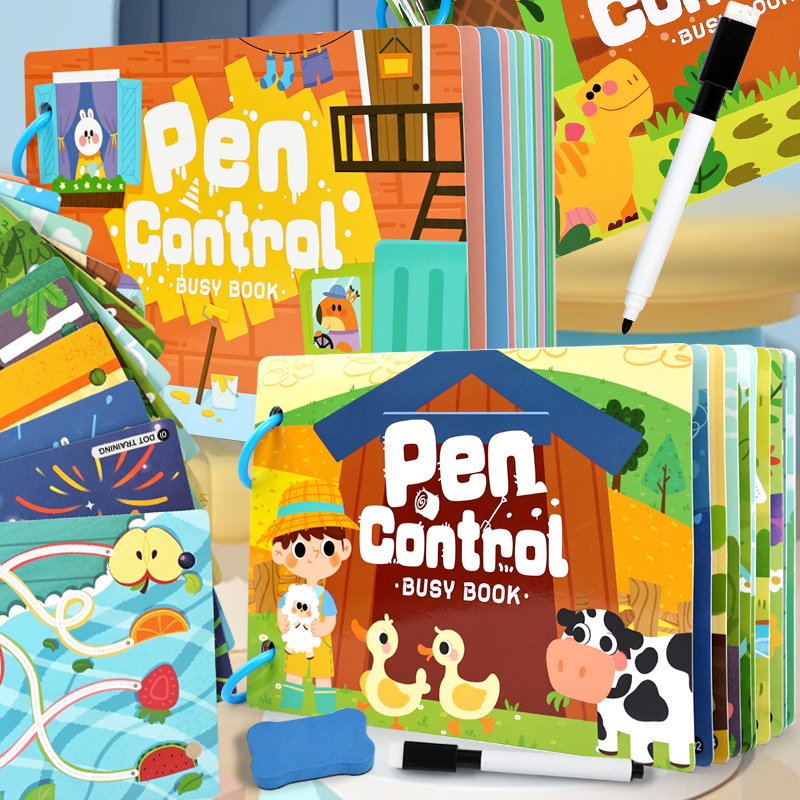 Reusable Kids Busy Book Alphab - Kids Education Number 리뷰 및 가격
