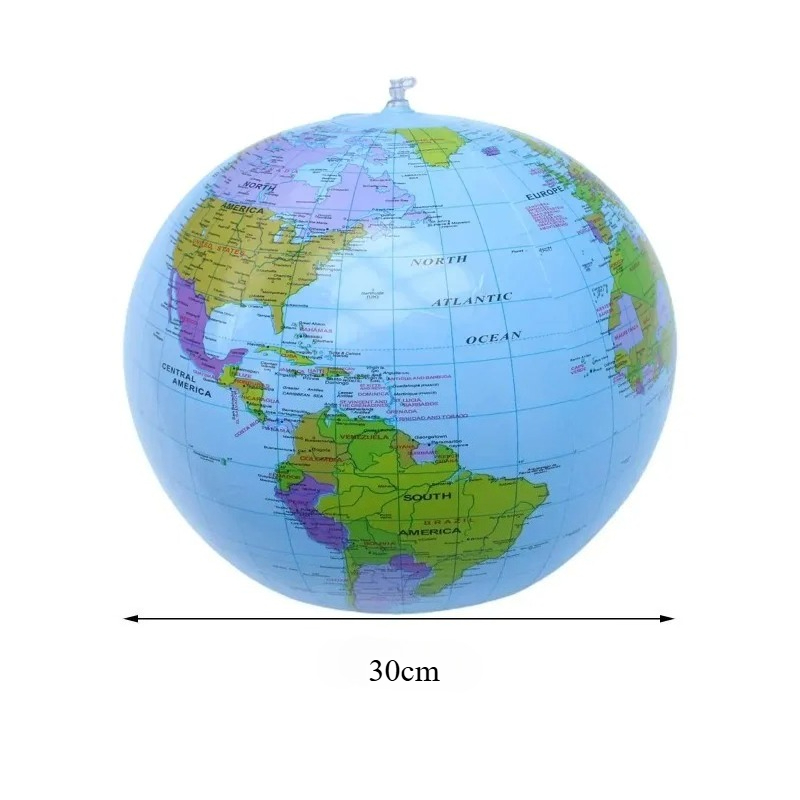 Inflatable Earth Globe Easy to - Educational Globe For Kids 리뷰 및 가격
