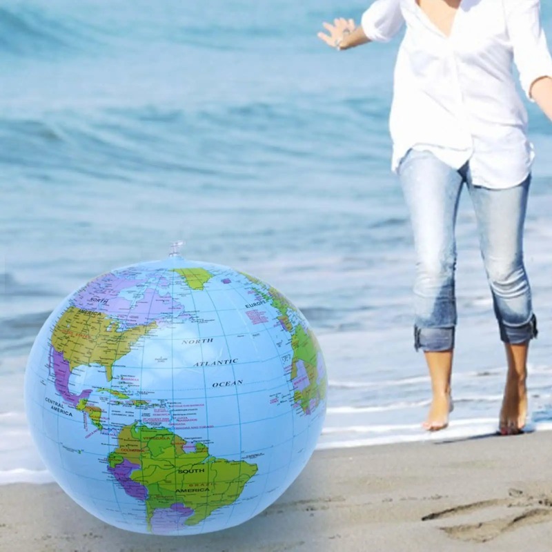 Inflatable Earth Globe Easy to - Educational Globe For Kids 리뷰 및 가격