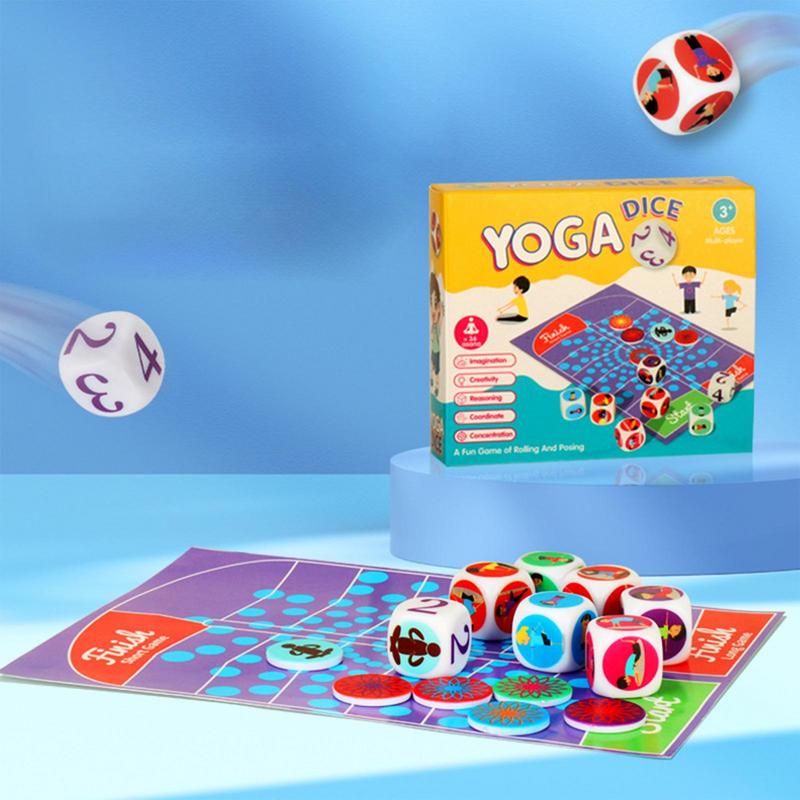 Exercise Dice For Kids Fun Kid - Kids Yoga Education 리뷰 및 가격