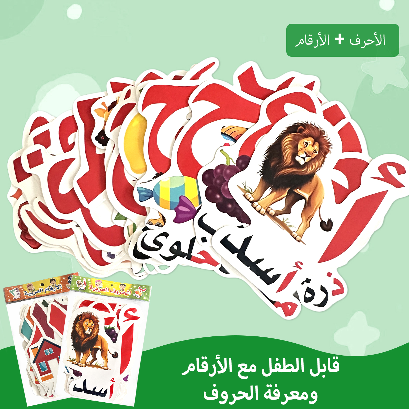 Arabic Alphabet And Number Fla - Kids Education Number 리뷰 및 가격