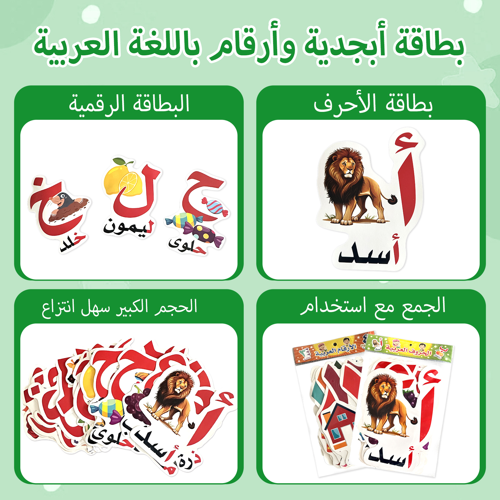 Arabic Alphabet And Number Fla - Kids Education Number 리뷰 및 가격