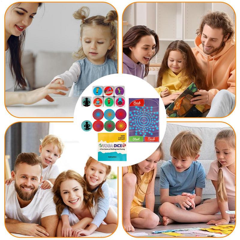 Exercise Dice For Kids Fun Kid - Kids Yoga Education 리뷰 및 가격
