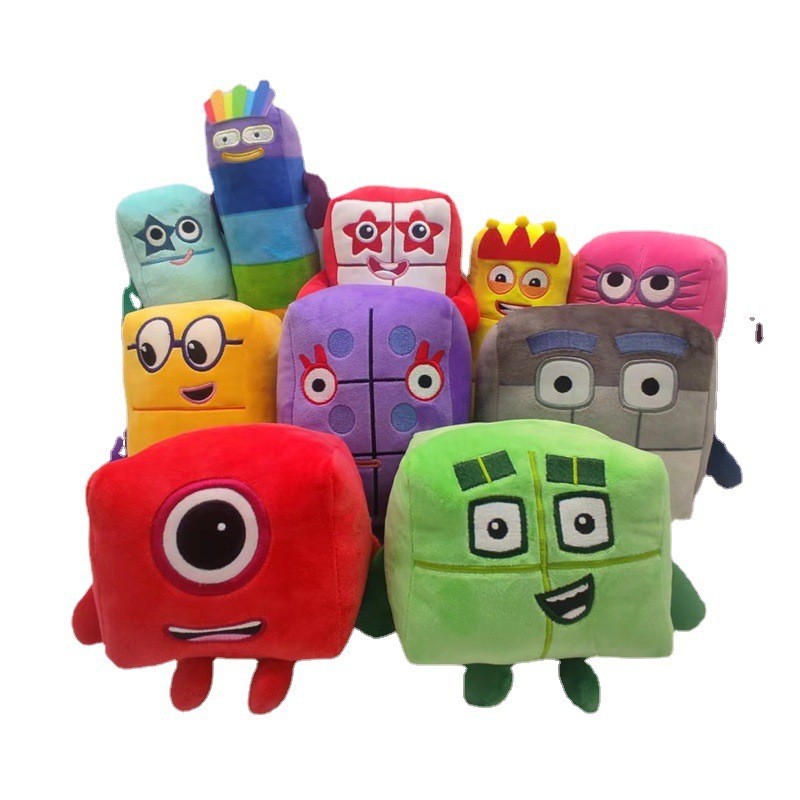 10pcs Cartoon number Plush Dol - Kids Education Number 리뷰 및 가격