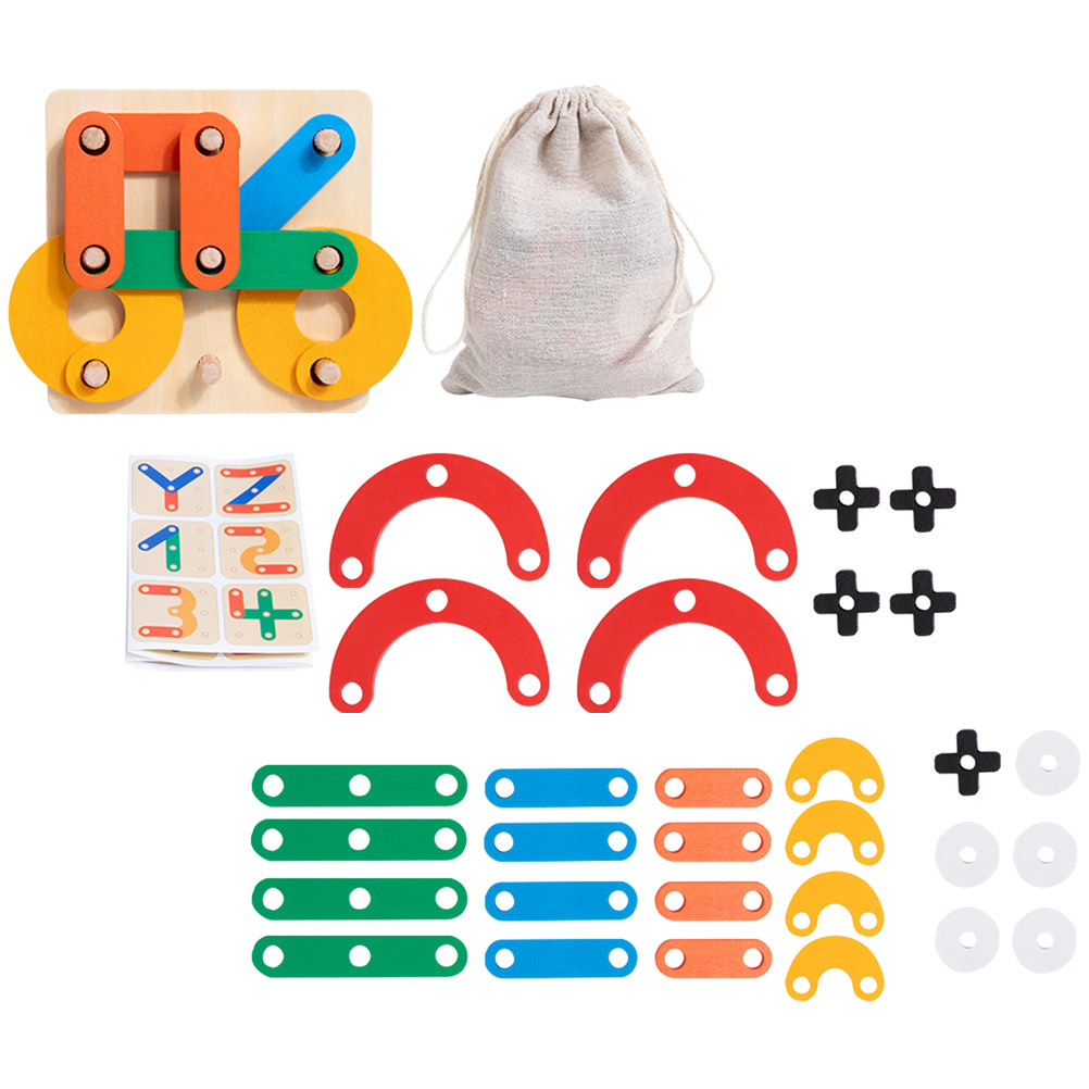 1Set Wooden Cognitive Puzzle C - Kids Education Fun 리뷰 및 가격