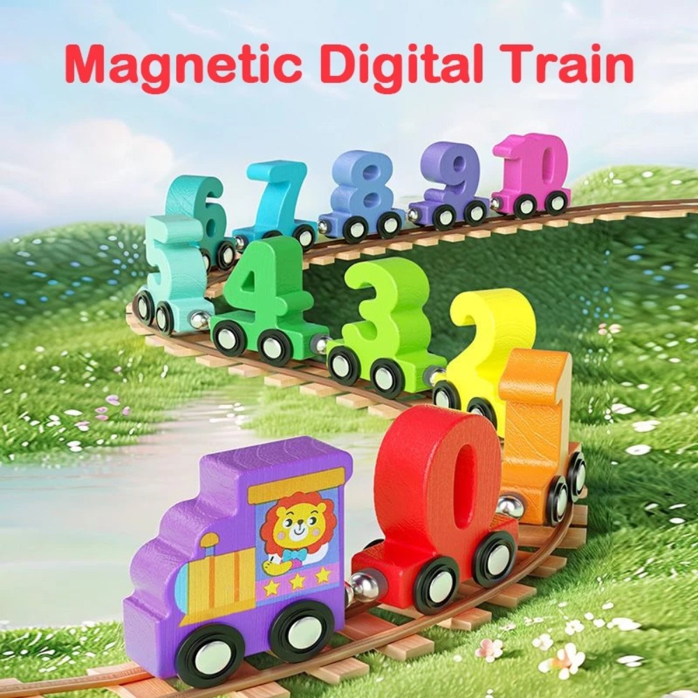 1set 0-10 Number Digital Train - Kids Education Number 리뷰 및 가격