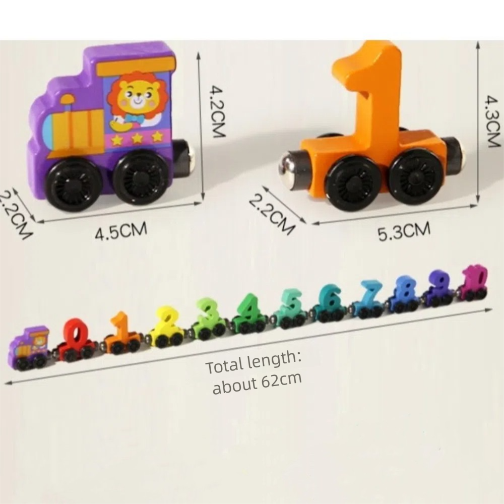 1set 0-10 Number Digital Train - Kids Education Number 리뷰 및 가격