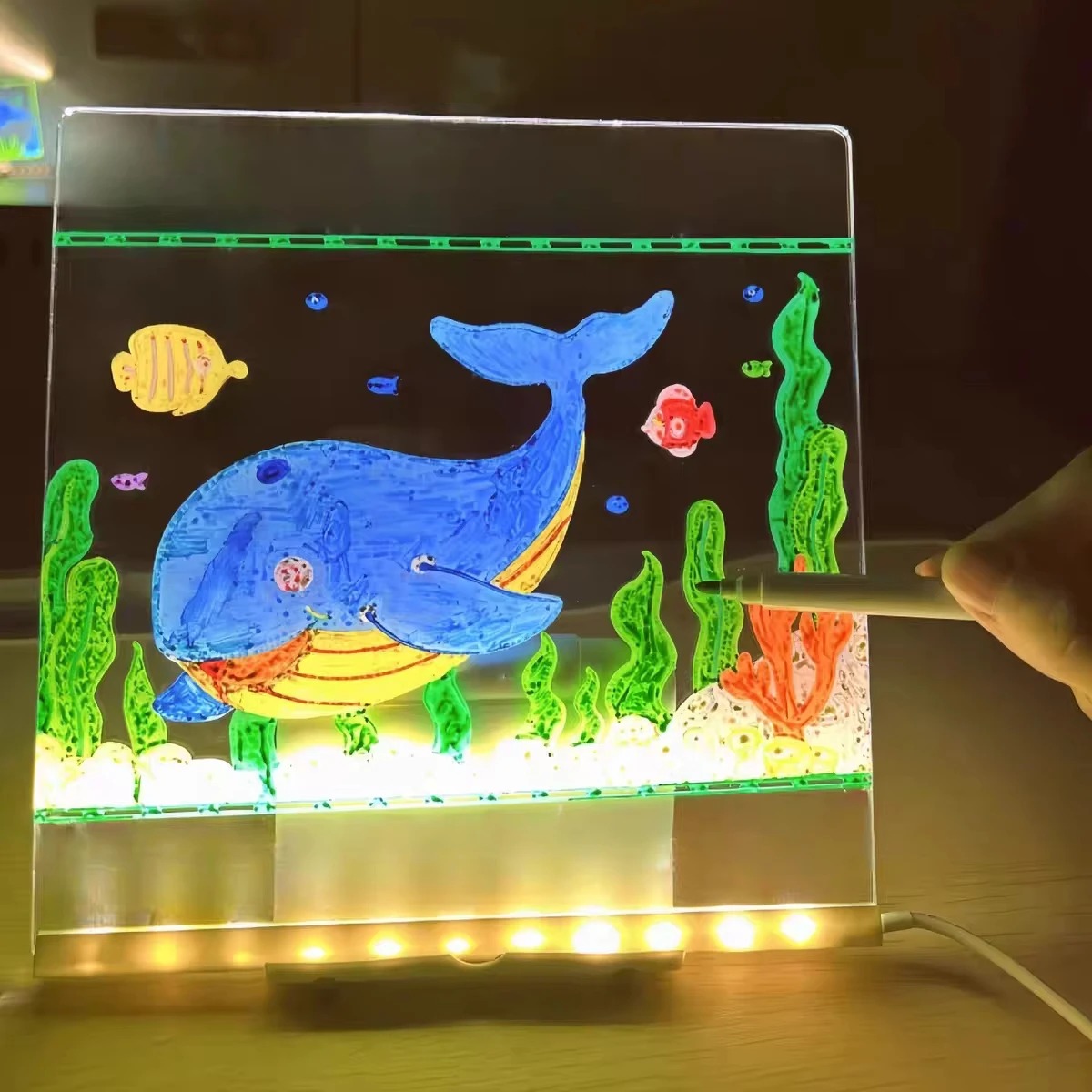Magic Glow Kids Drawing Board: - Kids Education Fun 리뷰 및 가격