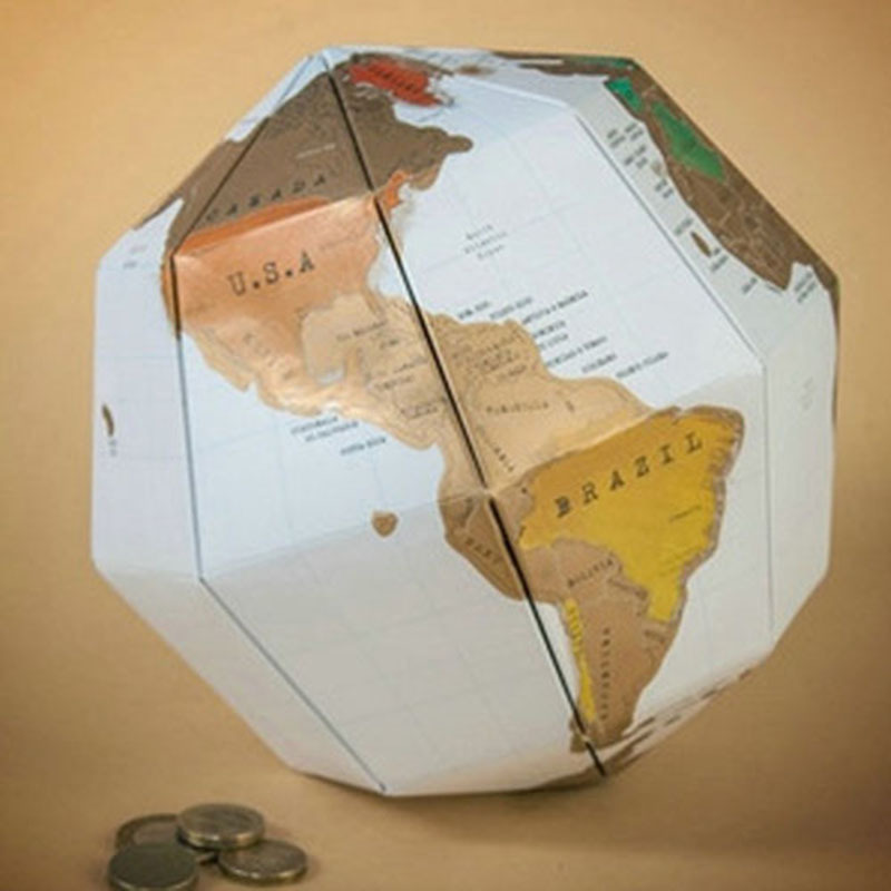 Scratch World Map DIY Assembly - Educational Globe For Kids 리뷰 및 가격