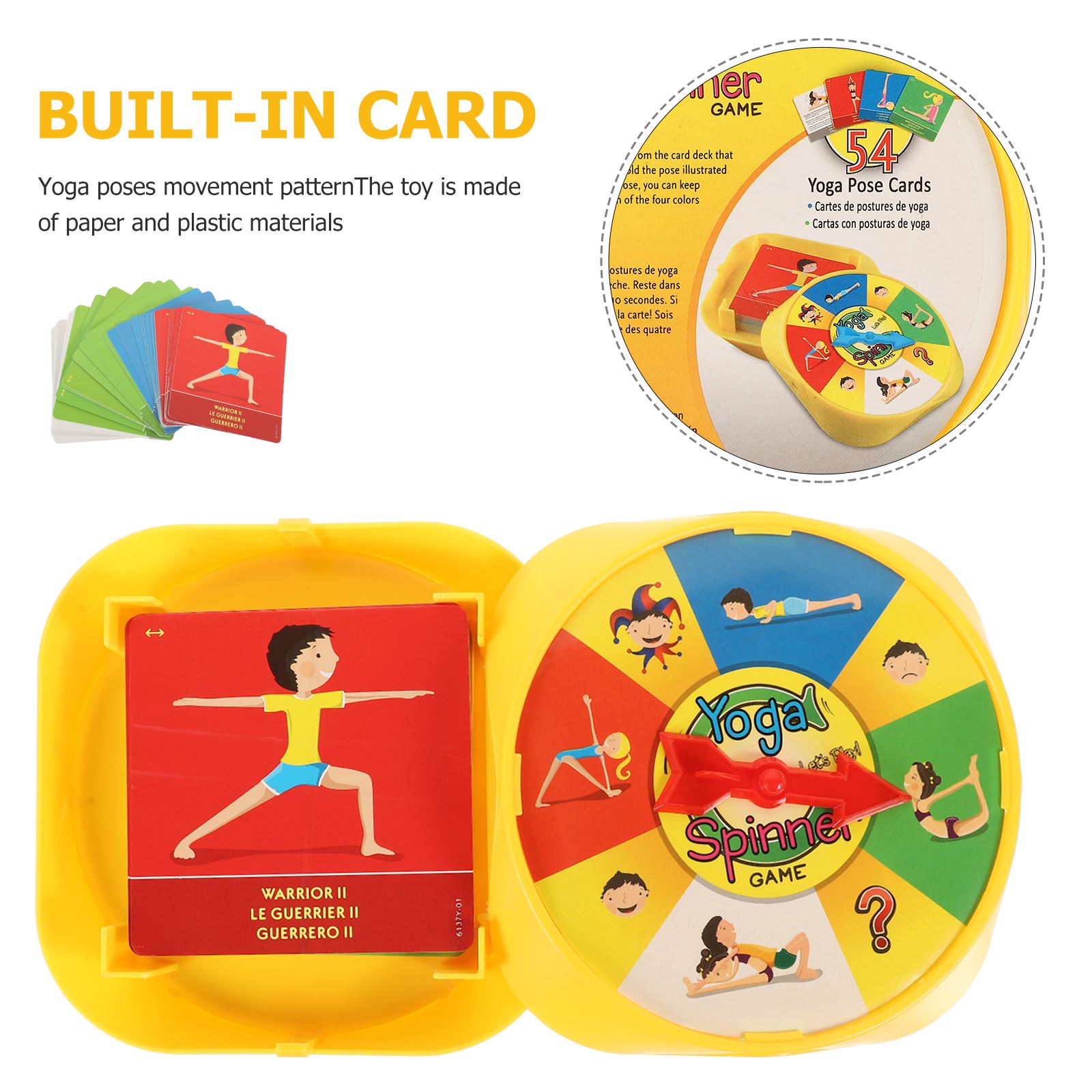 1Set Yoga Pose Game Kids Educa - Kids Yoga Education 리뷰 및 가격