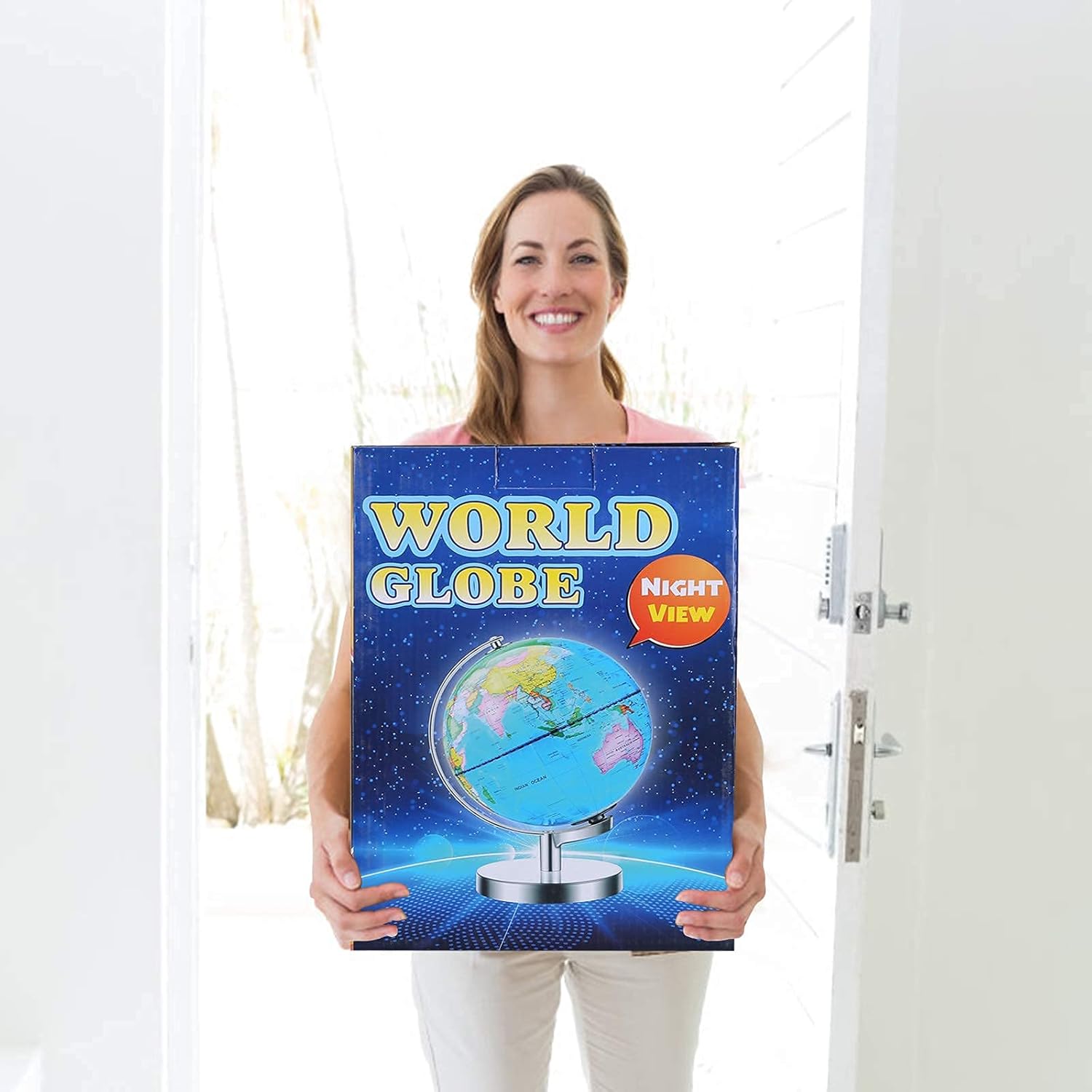 6 in1 Illuminated World Globe  - Educational Globe For Kids 리뷰 및 가격